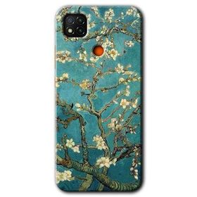 Xiaomi Redmi 9C Almond Blossom Baskılı Uyumlu Silikon Kılıf