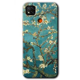 Xiaomi Redmi 9C Almond Blossom Baskılı Uyumlu Silikon Kılıf