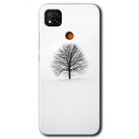 Xiaomi Redmi 9C Alone Tree Baskılı Uyumlu Silikon Kılıf