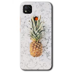Xiaomi Redmi 9C Ananas Baskılı Uyumlu Silikon Kılıf