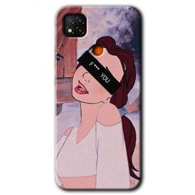 Xiaomi Redmi 9C Bad Girl Baskılı Uyumlu Silikon Kılıf