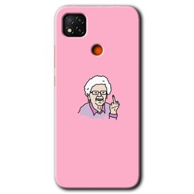 Xiaomi Redmi 9C Bad Grandmother Baskılı Uyumlu Silikon Kılıf