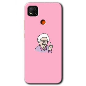 Xiaomi Redmi 9C Bad Grandmother Baskılı Uyumlu Silikon Kılıf