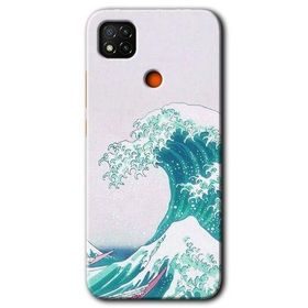 Xiaomi Redmi 9C Dalga Baskılı Uyumlu Silikon Kılıf