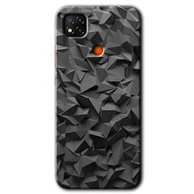 Xiaomi Redmi 9C Dark Broke Baskılı Uyumlu Silikon Kılıf