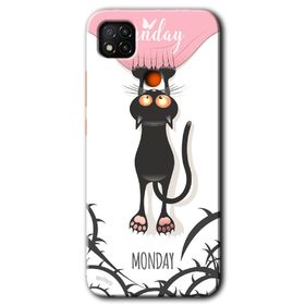 Xiaomi Redmi 9C Dark Sunday Baskılı Uyumlu Silikon Kılıf