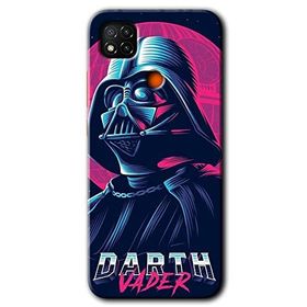 Xiaomi Redmi 9C Darth Vader Baskılı Uyumlu Silikon Kılıf