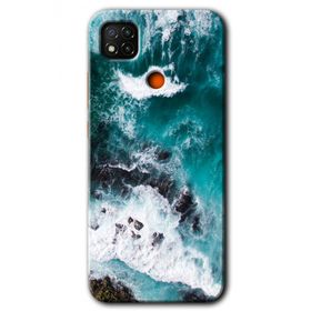 Xiaomi Redmi 9C Deniz Kıyısı Baskılı Uyumlu Silikon Kılıf