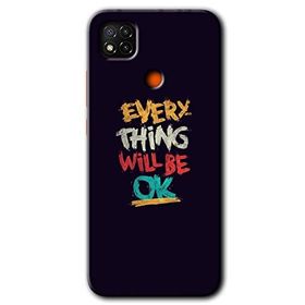 Xiaomi Redmi 9C Everything Baskılı Uyumlu Silikon Kılıf