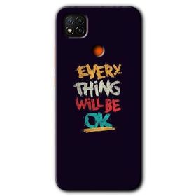 Xiaomi Redmi 9C Everything Baskılı Uyumlu Silikon Kılıf