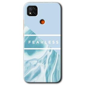 Xiaomi Redmi 9C Fearless Baskılı Uyumlu Silikon Kılıf