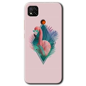 Xiaomi Redmi 9C Flamingo Baskılı Uyumlu Silikon Kılıf