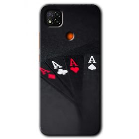 Xiaomi Redmi 9C Full As Baskılı Uyumlu Silikon Kılıf