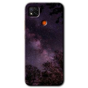 Xiaomi Redmi 9C Gece Galaksi Baskılı Uyumlu Silikon Kılıf