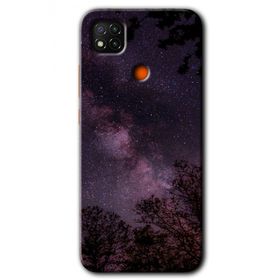 Xiaomi Redmi 9C Gece Galaksi Baskılı Uyumlu Silikon Kılıf