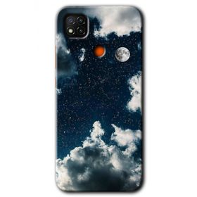 Xiaomi Redmi 9C Gece Gökyüzü Baskılı Uyumlu Silikon Kılıf
