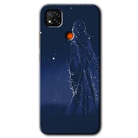 Xiaomi Redmi 9C Gecenin Kraliçesi Baskılı Uyumlu Silikon Kılıf