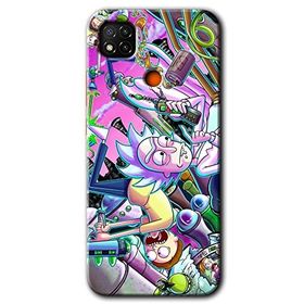Xiaomi Redmi 9C Graffiti Çizgi Film Baskılı Uyumlu Silikon Kılıf
