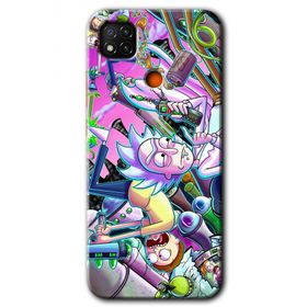 Xiaomi Redmi 9C Graffiti Çizgi Film Baskılı Uyumlu Silikon Kılıf