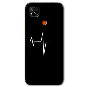 Xiaomi Redmi 9C Heart Rytm Baskılı Uyumlu Silikon Kılıf