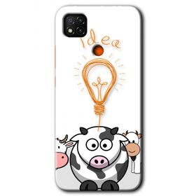 Xiaomi Redmi 9C İdea Lamp Baskılı Uyumlu Silikon Kılıf