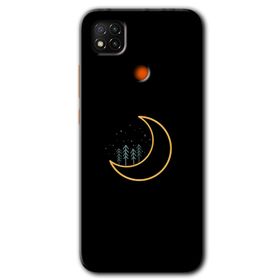 Xiaomi Redmi 9C İyi Geceler Baskılı Uyumlu Silikon Kılıf