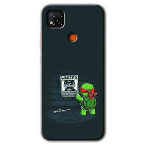Xiaomi Redmi 9C Kaplumbağa Avcısı Baskılı Uyumlu Silikon Kılıf