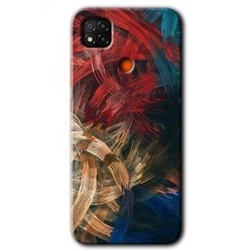 Xiaomi Redmi 9C Karma Boyalar Baskılı Uyumlu Silikon Kılıf