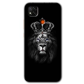 Xiaomi Redmi 9C King Lion Baskılı Uyumlu Silikon Kılıf