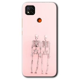 Xiaomi Redmi 9C Kırmızı Gül Baskılı Uyumlu Silikon Kılıf