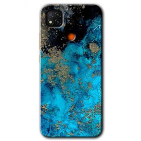 Xiaomi Redmi 9C Klas Mermer Baskılı Uyumlu Silikon Kılıf