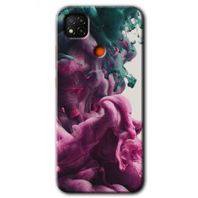Xiaomi Redmi 9C Liquid Cloud Baskılı Uyumlu Silikon Kılıf