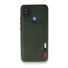 Xiaomi Redmi 9C Loop Deri Silikon Yeşil Kılıf