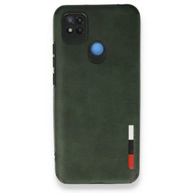 Xiaomi Redmi 9C Loop Deri Silikon Yeşil Kılıf