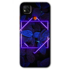 Xiaomi Redmi 9C Mekanik Yaprak 5 Baskılı Uyumlu Silikon Kılıf