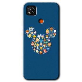 Xiaomi Redmi 9C Mickey Baskılı Uyumlu Silikon Kılıf