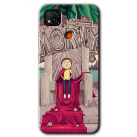 Xiaomi Redmi 9C Morty Baskılı Uyumlu Silikon Kılıf