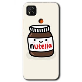Xiaomi Redmi 9C Nutella Aşkım Baskılı Uyumlu Silikon Kılıf
