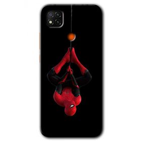 Xiaomi Redmi 9C Örümcek Adam Baskılı Uyumlu Silikon Kılıf
