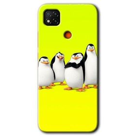 Xiaomi Redmi 9C Penguenler Baskılı Uyumlu Silikon Kılıf