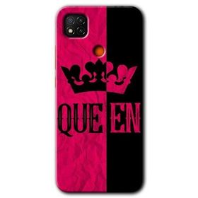 Xiaomi Redmi 9C Queen Baskılı Uyumlu Silikon Kılıf