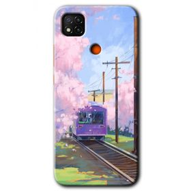 Xiaomi Redmi 9C Rails Paint Baskılı Uyumlu Silikon Kılıf