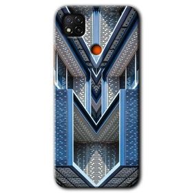 Xiaomi Redmi 9C Retro Building Baskılı Uyumlu Silikon Kılıf