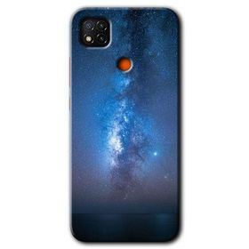 Xiaomi Redmi 9C Samanyolu Baskılı Uyumlu Silikon Kılıf