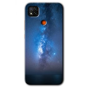 Xiaomi Redmi 9C Samanyolu Baskılı Uyumlu Silikon Kılıf