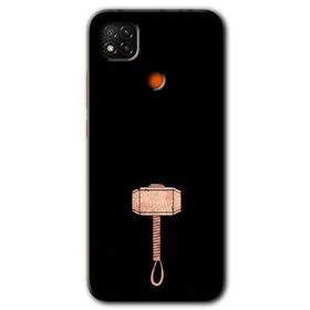 Xiaomi Redmi 9C Thor Çekiç Baskılı Uyumlu Silikon Kılıf