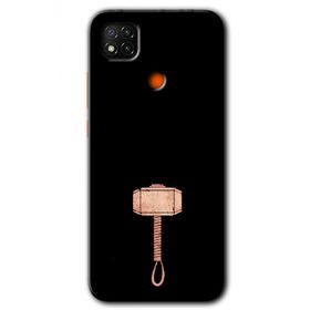 Xiaomi Redmi 9C Thor Çekiç Baskılı Uyumlu Silikon Kılıf
