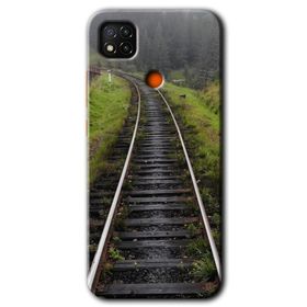 Xiaomi Redmi 9C Tren Yolu Baskılı Uyumlu Silikon Kılıf