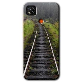Xiaomi Redmi 9C Tren Yolu Baskılı Uyumlu Silikon Kılıf