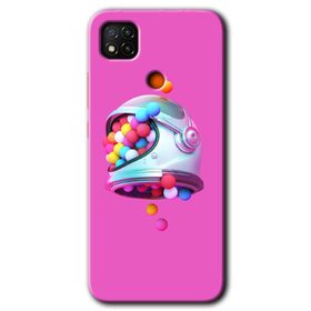 Xiaomi Redmi 9C Uzay Başlığı Baskılı Uyumlu Silikon Kılıf